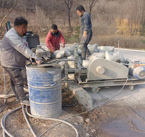 宜秀路面下沉注浆报价